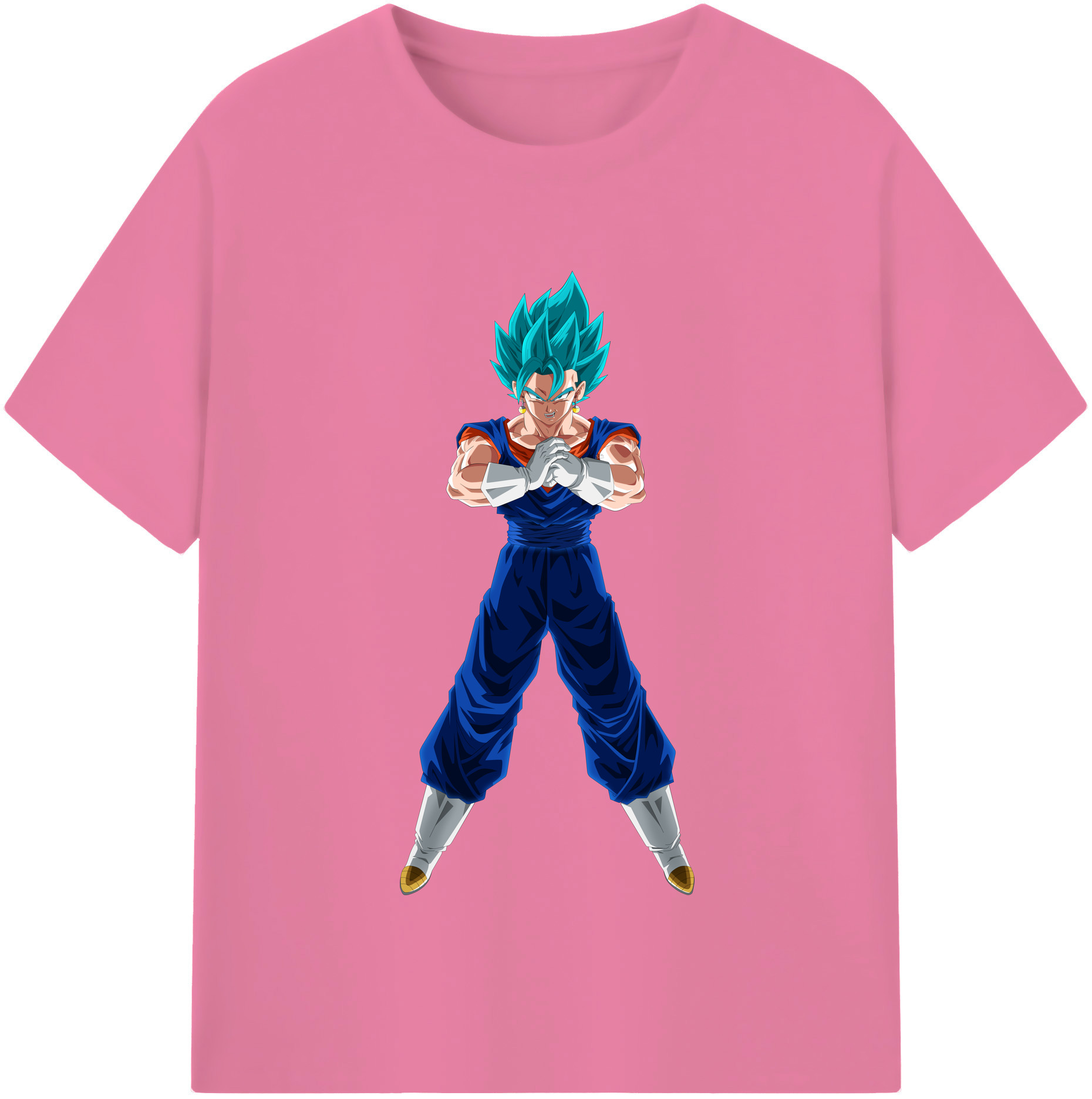 （画像用） ドラゴンボール ベジット DRAGON BALL Vegetto 綿100％半袖Tシャツ（フロントプリント）